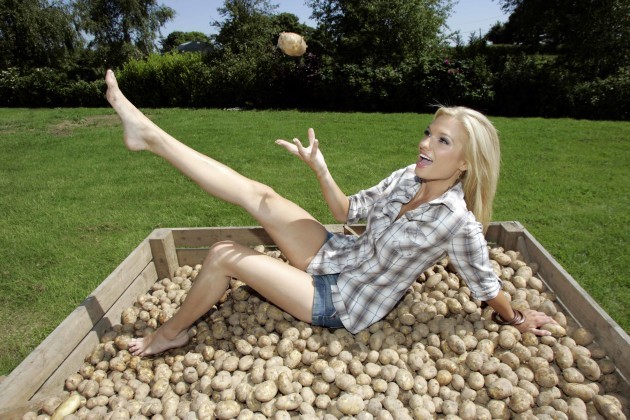 SuperValu new season Irish Potatoes. Top model Sarah Morrissey helps SuperValu announce that the first new season Irish potatoes will be delivered to over 190 stores nationwide this week.