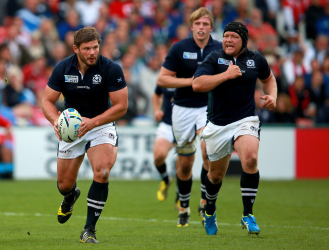 Rugby Union - Rugby World Cup 2015 - Pool B - Scotland v Japan - Kingsholm Stadium