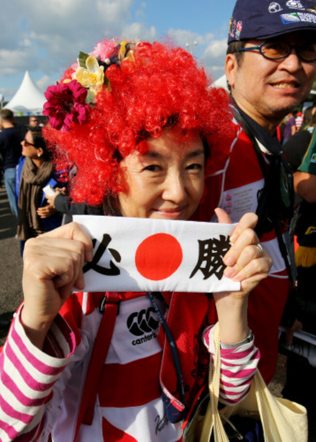 Rugby Union - Rugby World Cup 2015 - Pool B - South Africa v Japan - Brighton Community Stadium