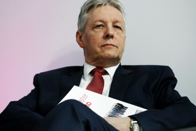 Peter Robinson in hospital