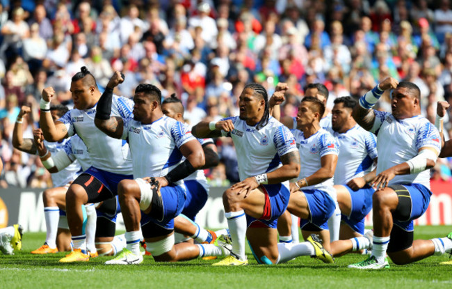 Rugby Union - Rugby World Cup 2015 - Pool B - Samoa v USA - Brighton Community Stadium