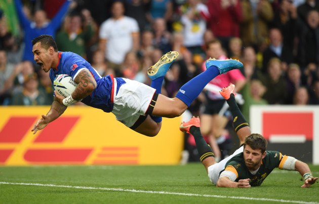 Rugby Union - Rugby World Cup 2015 - Pool B - South Africa v Samoa - Villa Park