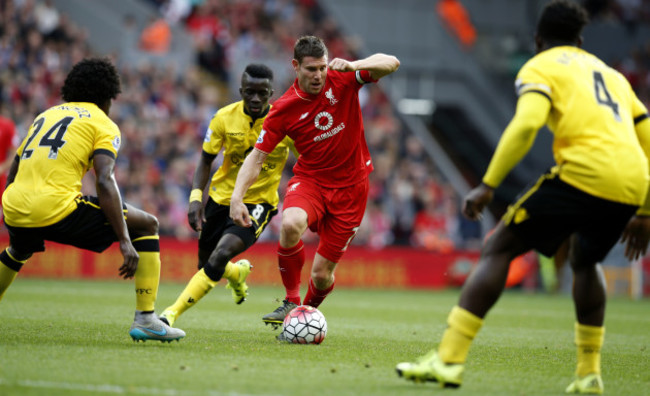 Soccer - Barclays Premier League - Liverpool v Aston Villa - Anfield