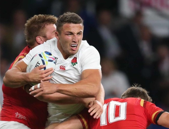 EnglandÕs Sam Burgess