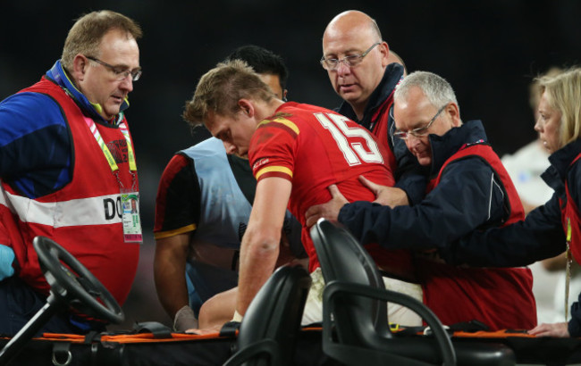 Liam Williams injured