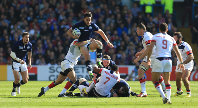 Rugby Union - Rugby World Cup 2015 - Pool B - Scotland v United States - Elland Road