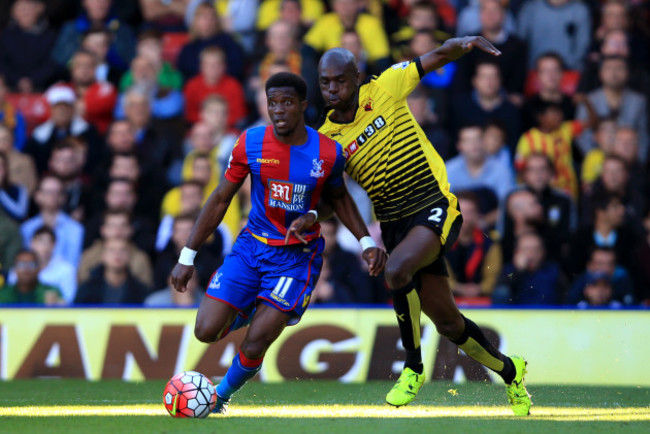 Soccer - Barclays Premier League - Watford v Crystal Palace - Vicarage Road