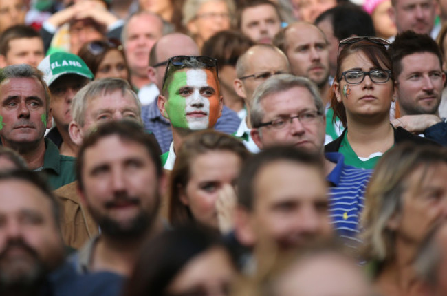 Ireland fans