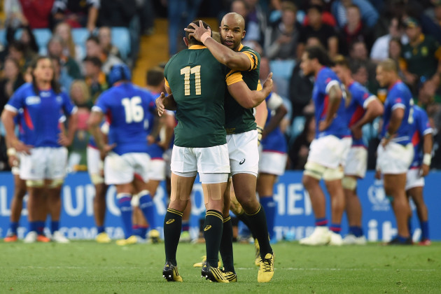 Rugby Union - Rugby World Cup 2015 - Pool B - South Africa v Samoa - Villa Park