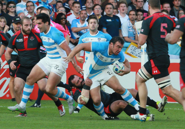 Britain Rugby WCup Argentina Georgia