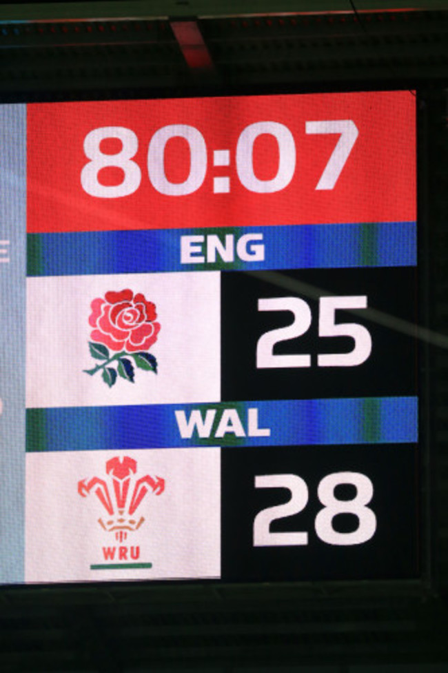 Rugby Union - Rugby World Cup 2015 - Pool A - England v Wales - Twickenham Stadium