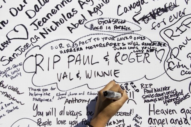 Paul Walker Memorial