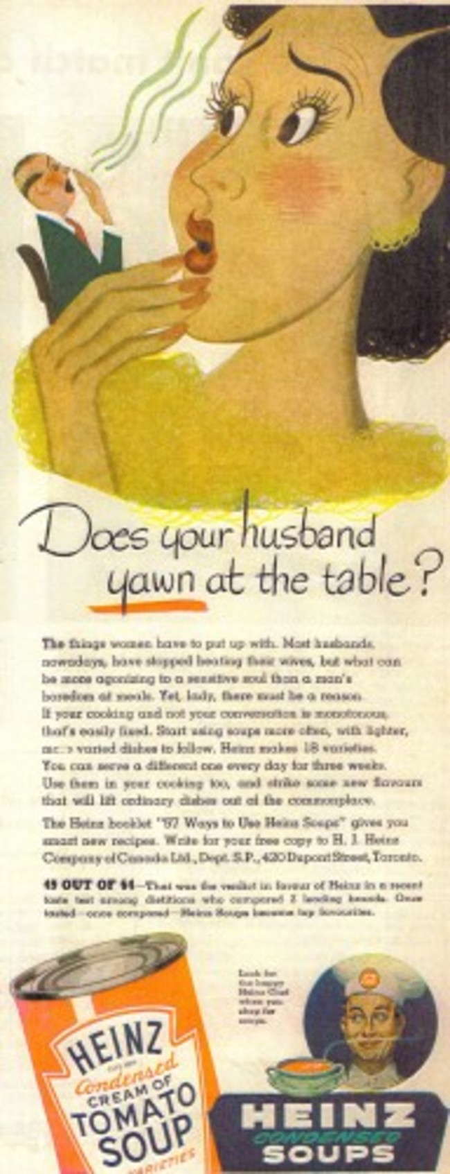 heinz-1950-the-ad-begins-most-husbands-nowadays-have-stopped-beating-their-wives-