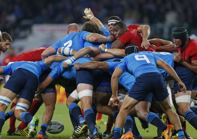 Britain Rugby WCup France Italy