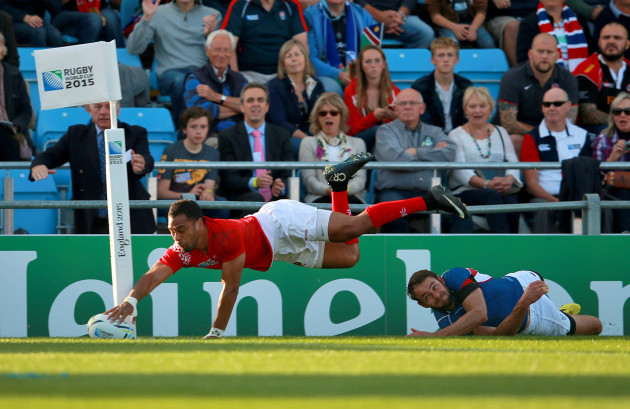 Rugby Union - Rugby World Cup 2015 - Pool C - Tonga v Namibia - Sandy Park