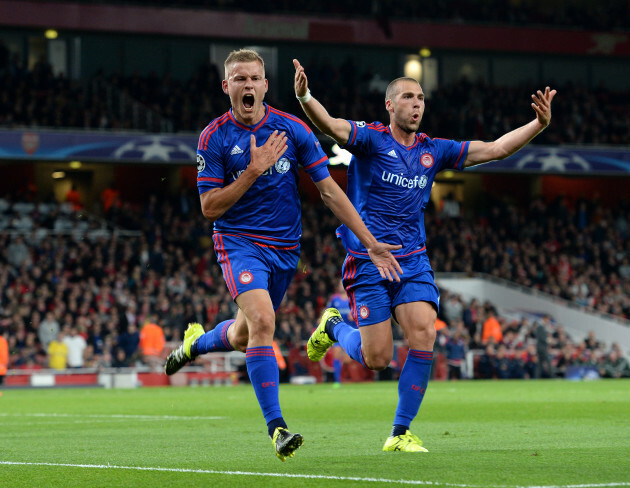 Soccer - UEFA Champions League - Group F - Arsenal v Olympiacos - Emirates Stadium