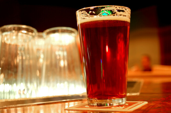 Pint of 90 Shilling Amber Ale