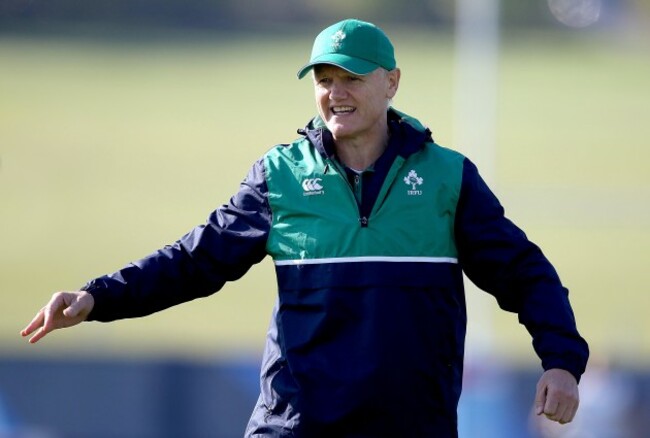 Head Coach Joe Schmidt