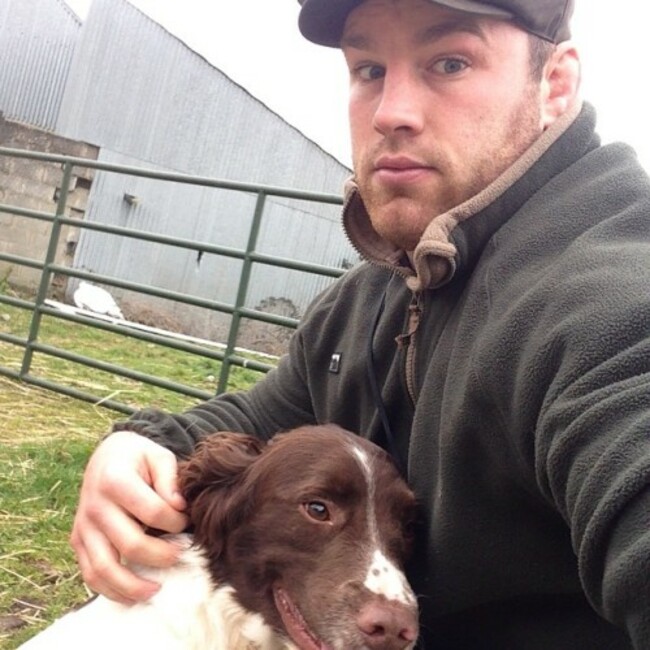 Selfie with Cedar! Loves a walk