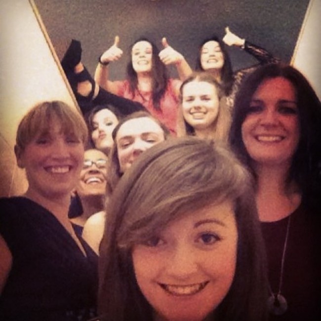 aw team selfie #toiletcubicle #ness
