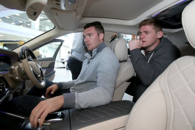 Peter O'Mahony and Tadhg Furlong
