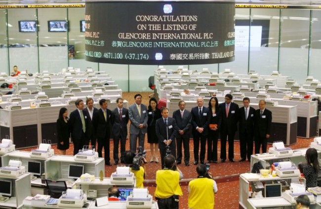 Hong Kong Glencore IPO