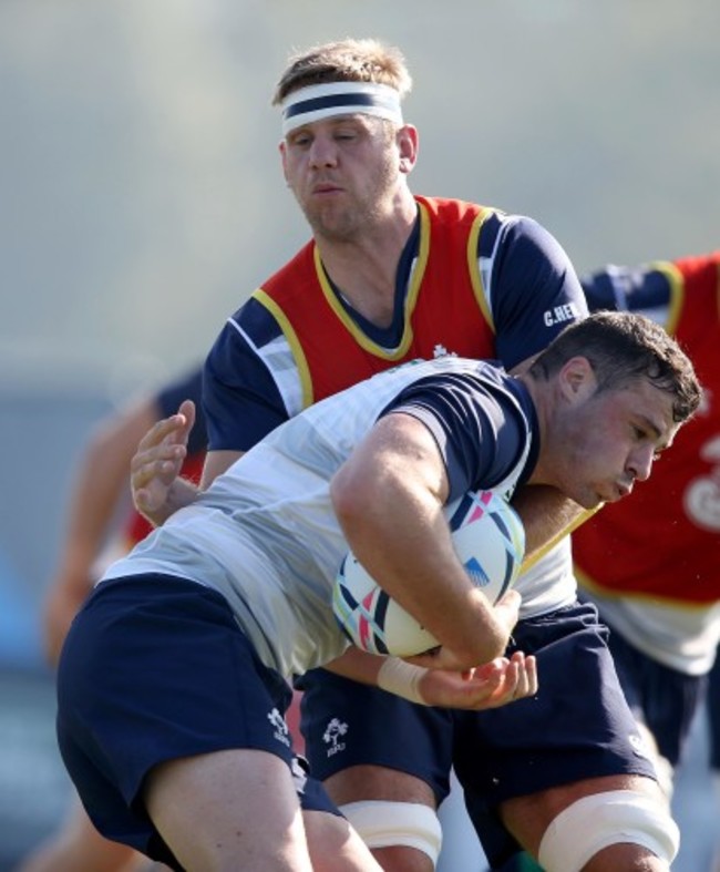 Robbie Henshaw and Chris Henry