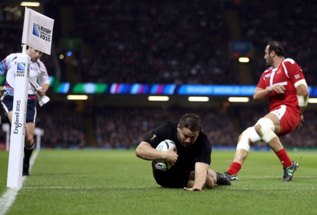 Rugby Union - Rugby World Cup 2015 - Pool C - New Zealand v Georgia - Millennium Stadium