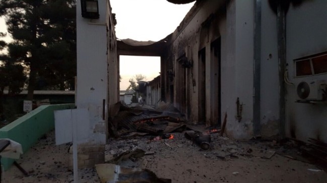 MSF Staff Killed and Hospital Partially Destroyed in Kunduz, Afg