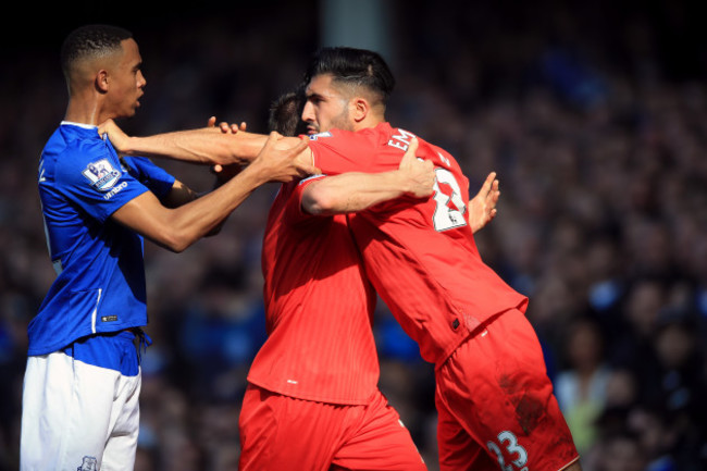 Soccer - Barclays Premier League - Everton v Liverpool - Goodison Park