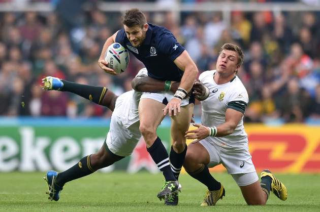 Rugby Union - Rugby World Cup 2015 - Pool B - South Africa v Scotland - St James' Park
