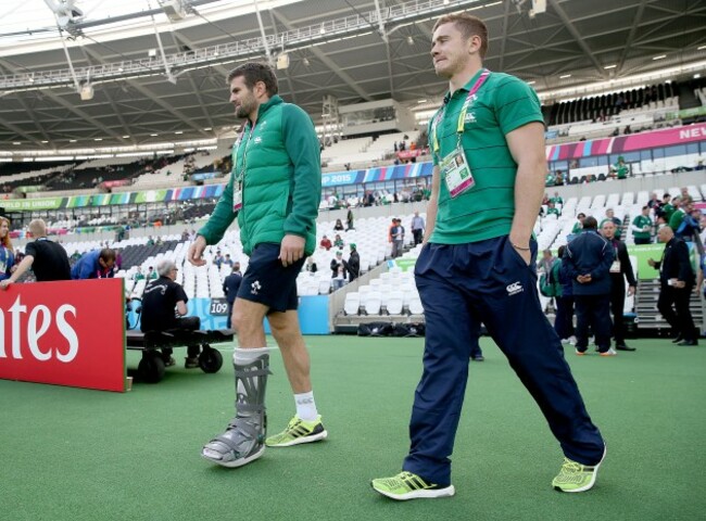 Jared Payne and Paddy Jackson