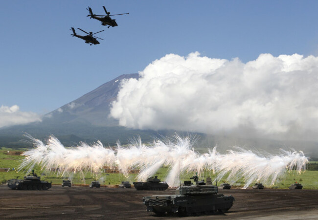 Japan Unleashing the Troops