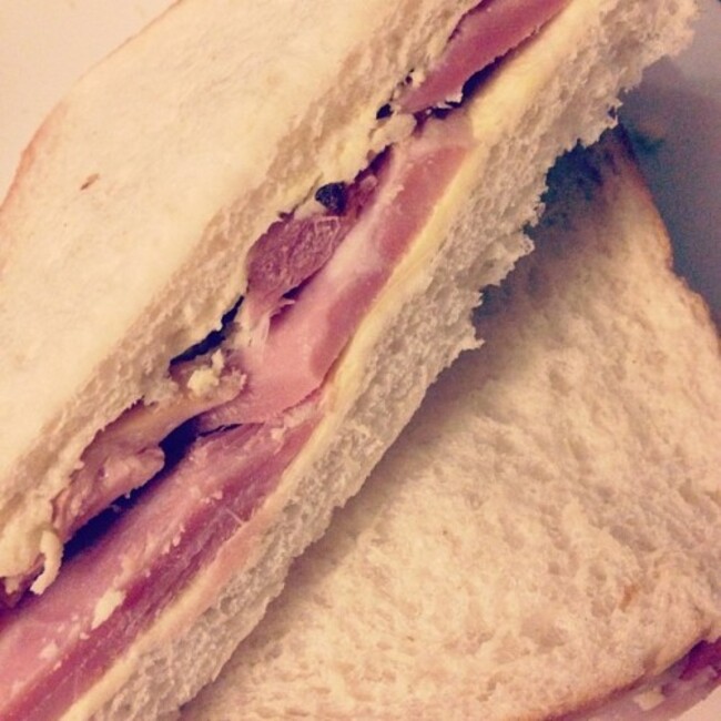 The last of my 6.5Kg of #Christmas #ham #hangsangwich