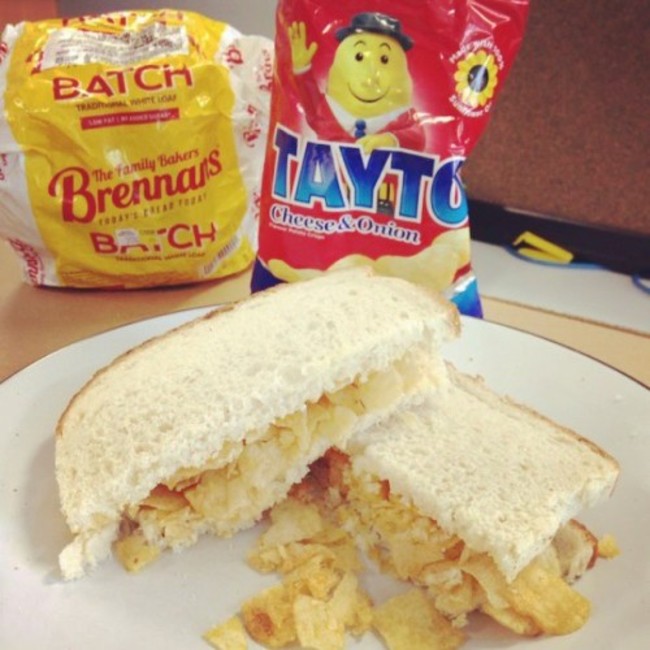 Tayto Sandwich time! !#irishsydney #tasteireland #irishfood #Tayto #BrennansBreadAustralia #TaytoSandwich