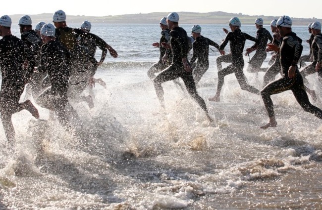 The start of the Category 1 Super series Male race