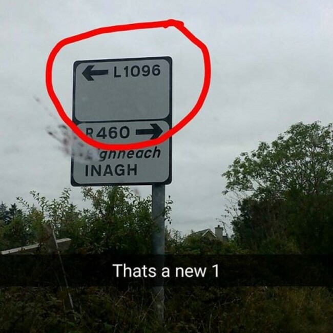 Haha #onlyinireland #wheredowego #sign #sunday #gas #directions #lost #fun #funny #forthecraic #l4l #lfl #f4f #fff