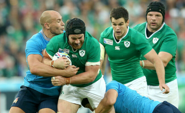 Jamie Heaslip and Sean O'Brien