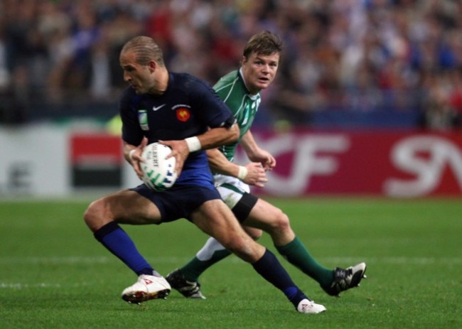 Frederic Michalak turns Brian O'Driscoll 21/9/2007