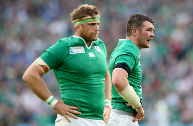 Jamie Heaslip and Peter O'Mahony