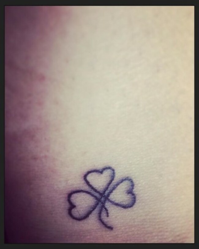 When in Dublin...#tattoo #shamrock #shamrocktattoo #colourworkstattoodublin