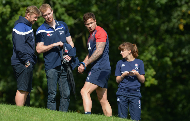 Rugby Union - England Training Session - Pennyhill Park
