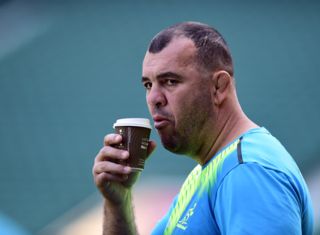 Rugby Union - Rugby World Cup 2015 - Australia Captains Run - Twickenham