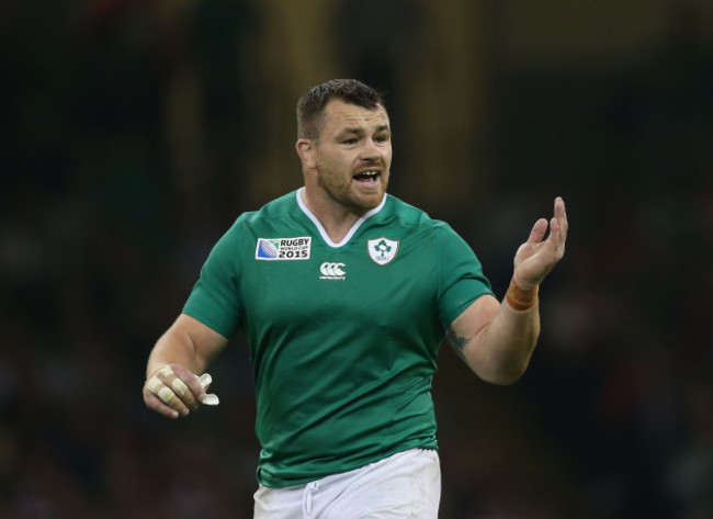 IrelandÕs  Cian Healy