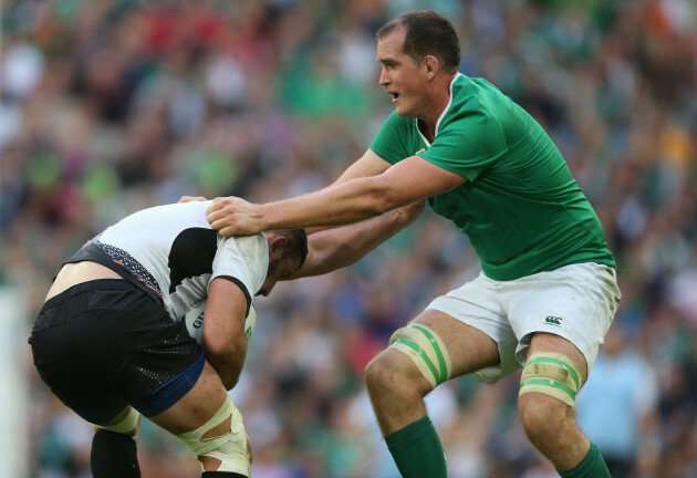 IrelandÕs  Devin Toner