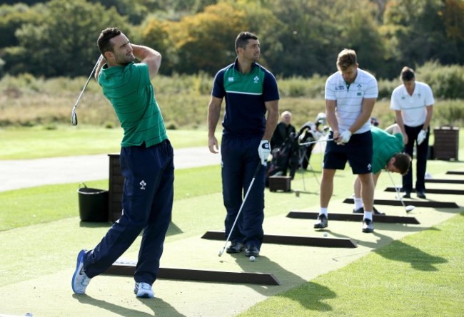 Dave Kearney and Rob Kearney