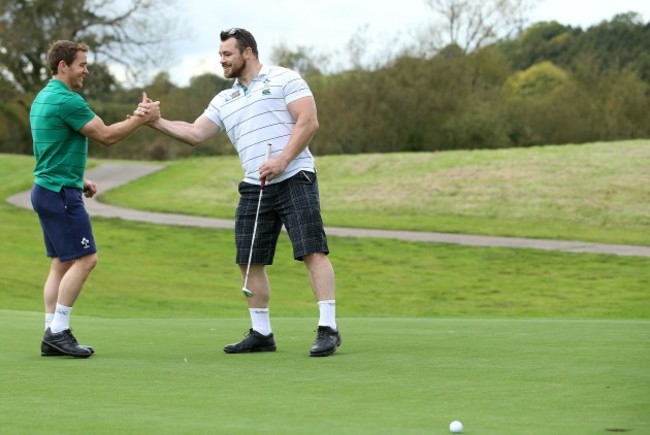 Eoin Reddan and Cian Healy