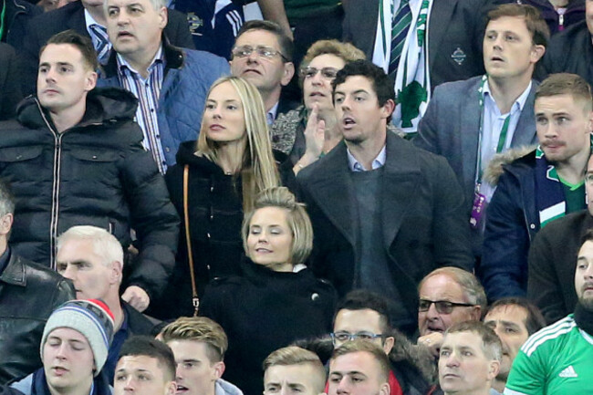 Rory McIlroy and Carl Frampton