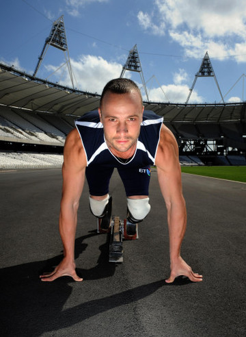 Paralympics - Oscar Pistorius Photocall - Olympic Park