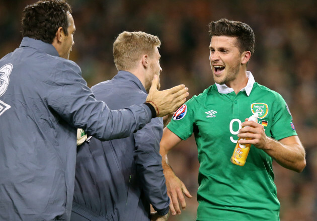 Soccer - UEFA Euro 2016 - Qualifying - Group D - Republic of Ireland v Germany - Aviva Stadium